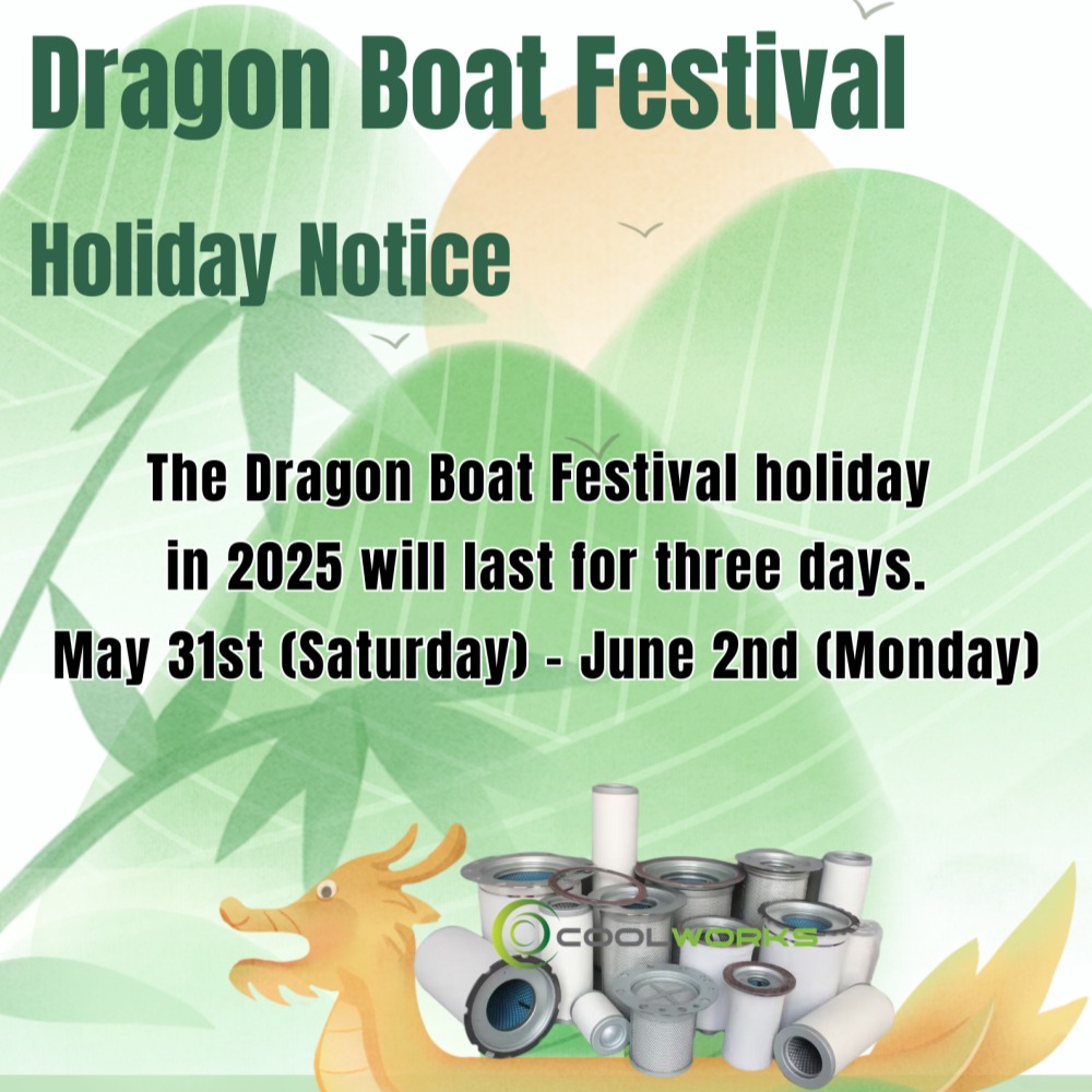 El filtro Coolworks está a punto de ingresar a las vacaciones del Festival del Barco Dragón.