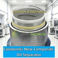 Coolworks' newly upgraded composite oil separator!