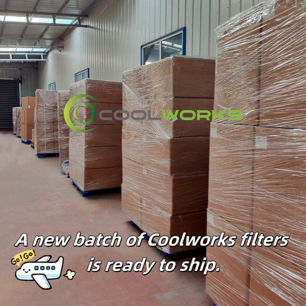 Cada paso de la producción de Coolworks está estrictamente controlado.